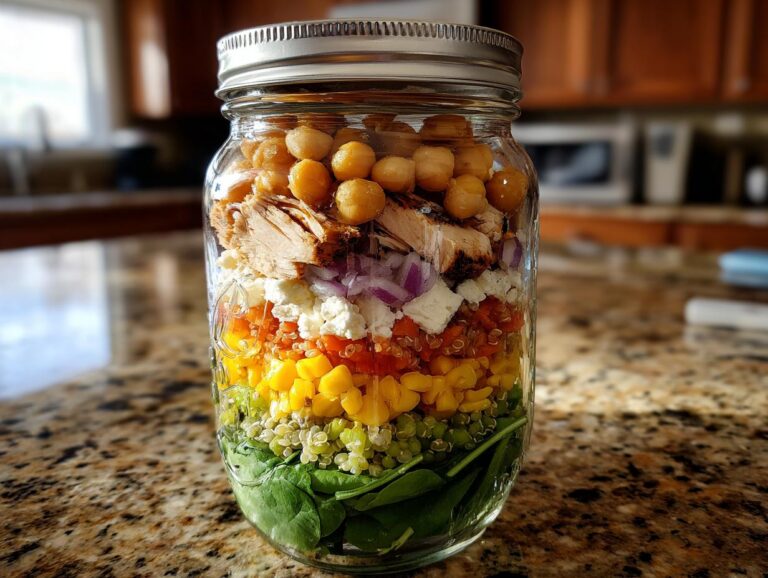 Mason Jar Salads