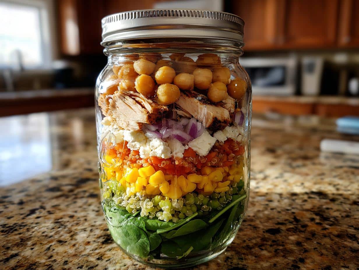 Mason Jar Salads