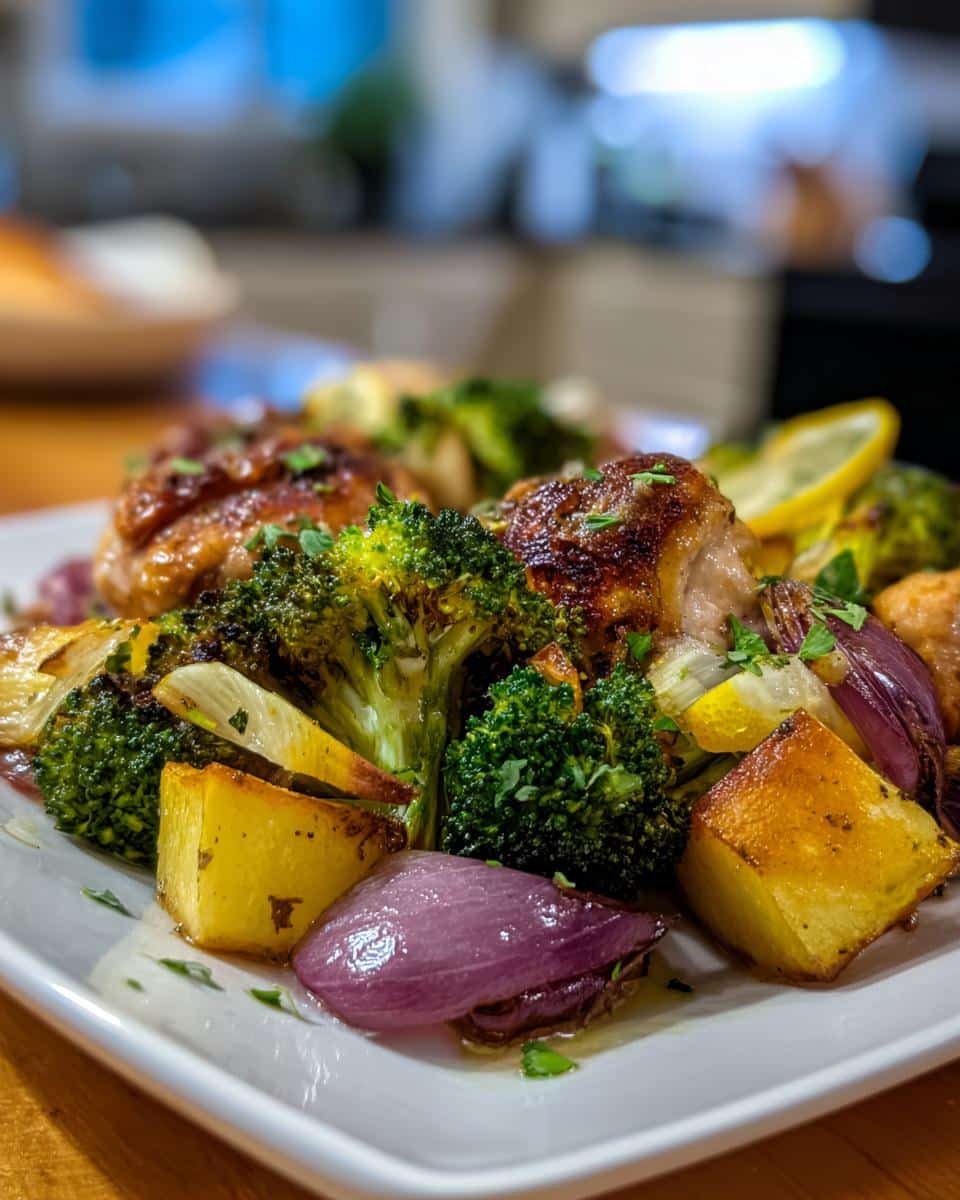 One-Pan Lemon Herb Roasted Chicken and Vegetables - detail 1