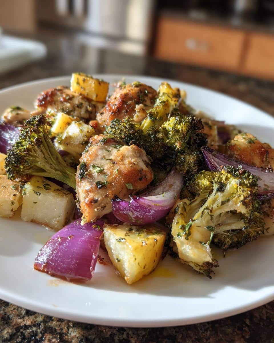 One-Pan Lemon Herb Roasted Chicken and Vegetables - detail 2