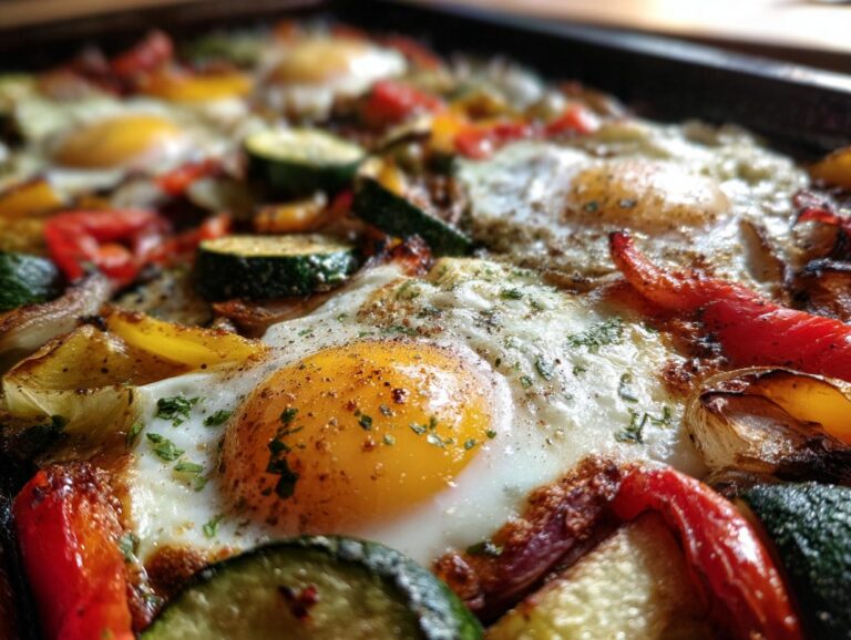 Sheet Pan Eggs and Veggies