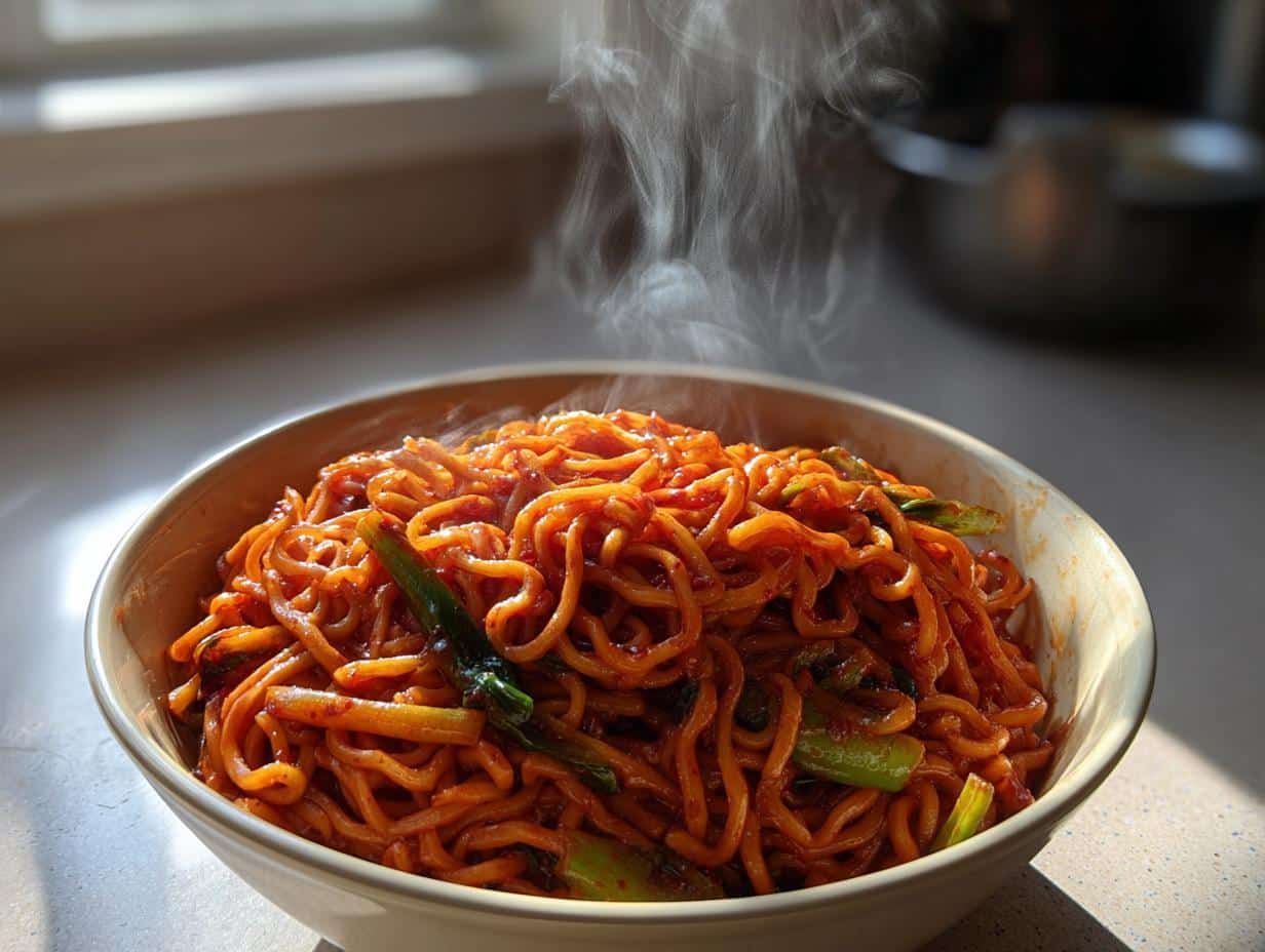 Spicy Gochujang Noodles/Stir-fry
