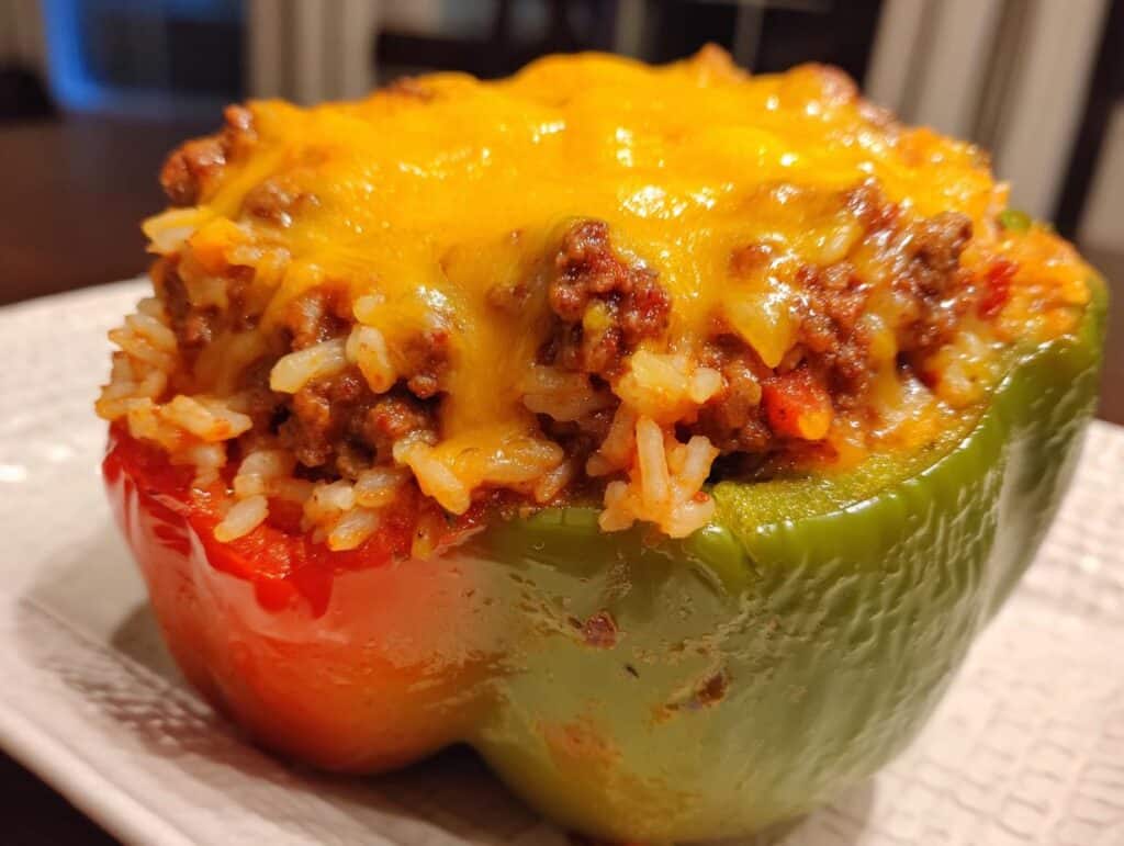 Beef Stuffed Peppers