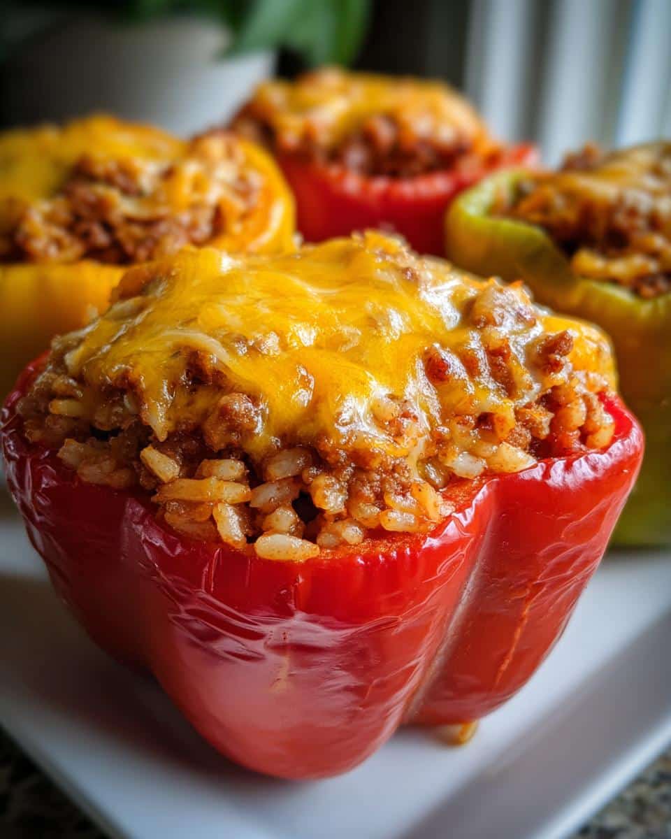 Beef Stuffed Peppers - detail 2