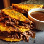 Birria Tacos (from slow-cooked beef)