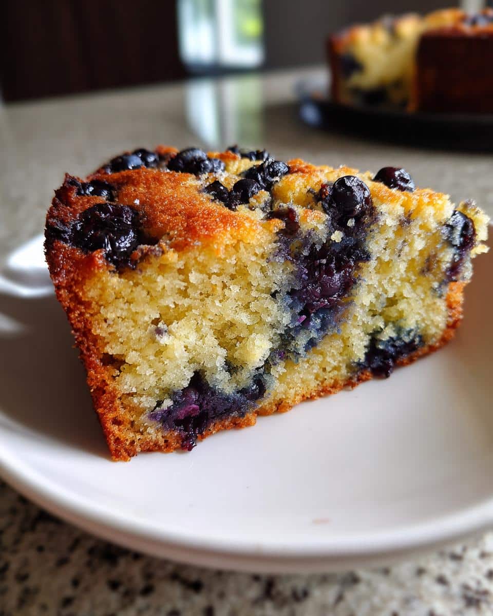 Blueberry Breakfast Cake - detail 2
