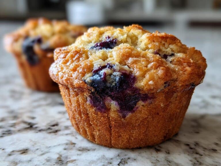 Blueberry Protein Muffins