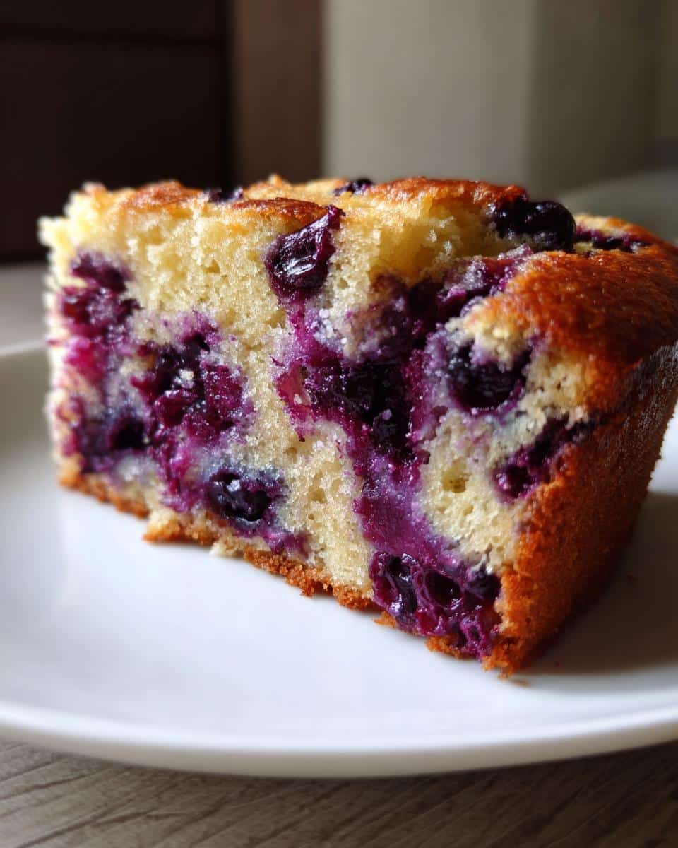 Blueberry Yogurt Cake - detail 1