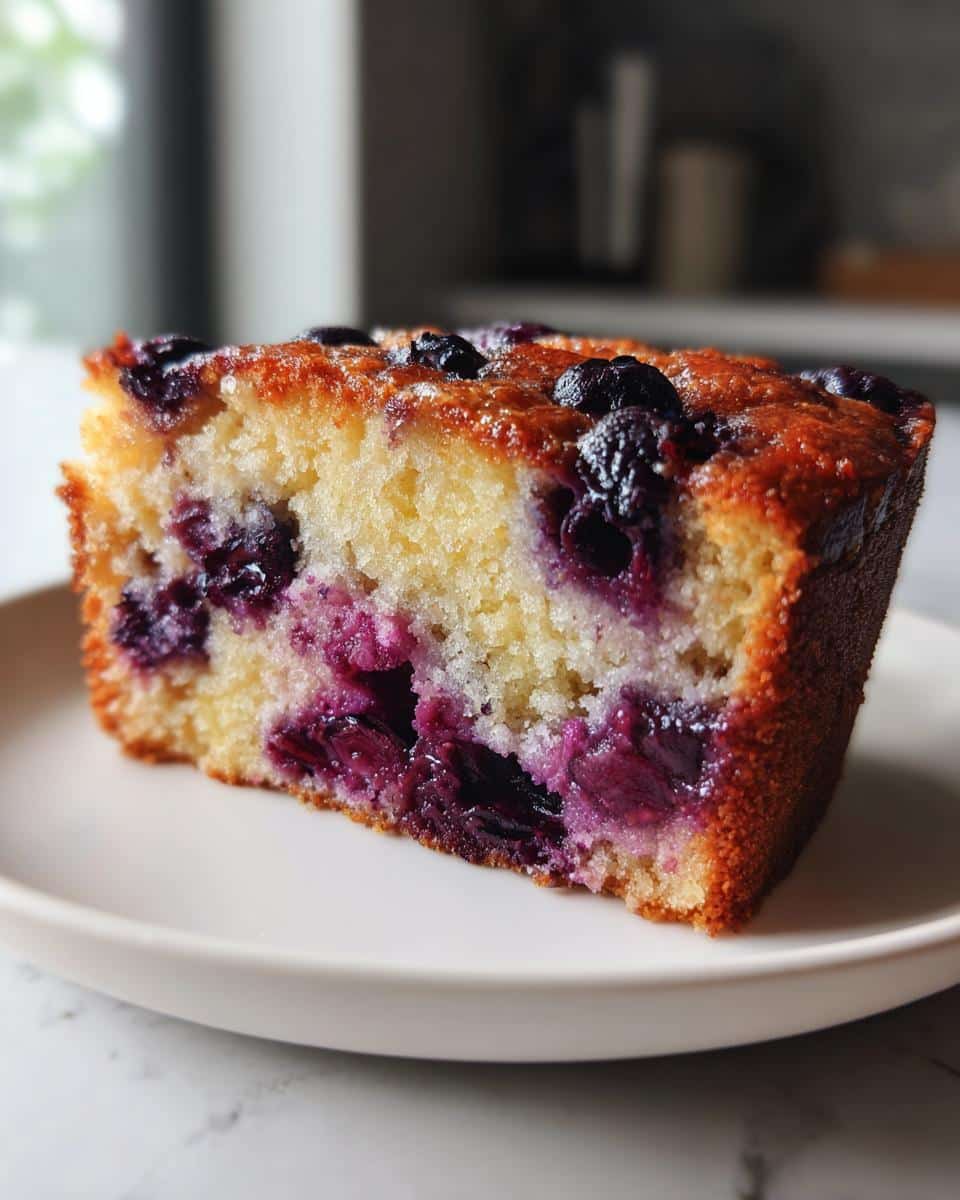 Blueberry Yogurt Cake - detail 2