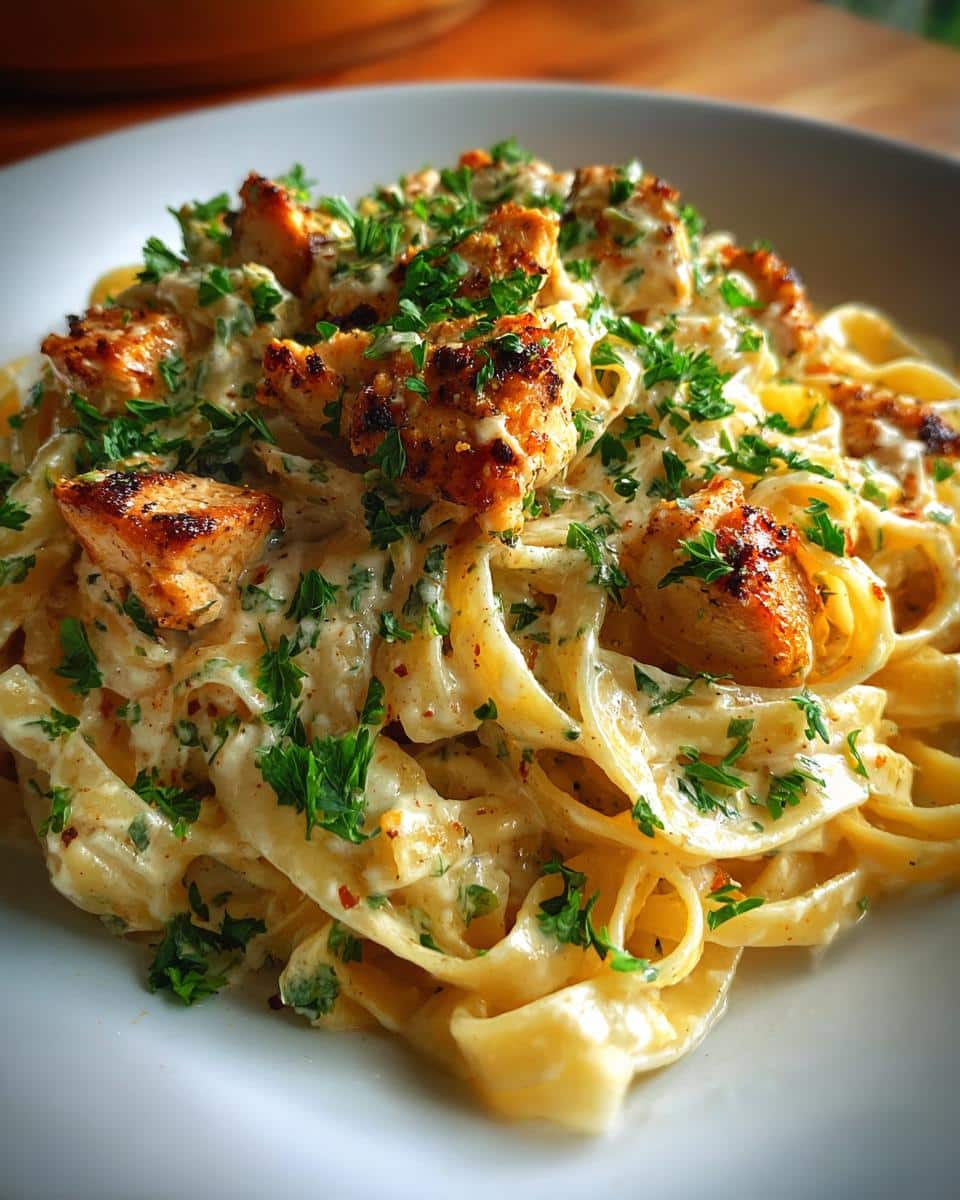 Cajun Chicken Alfredo - detail 1