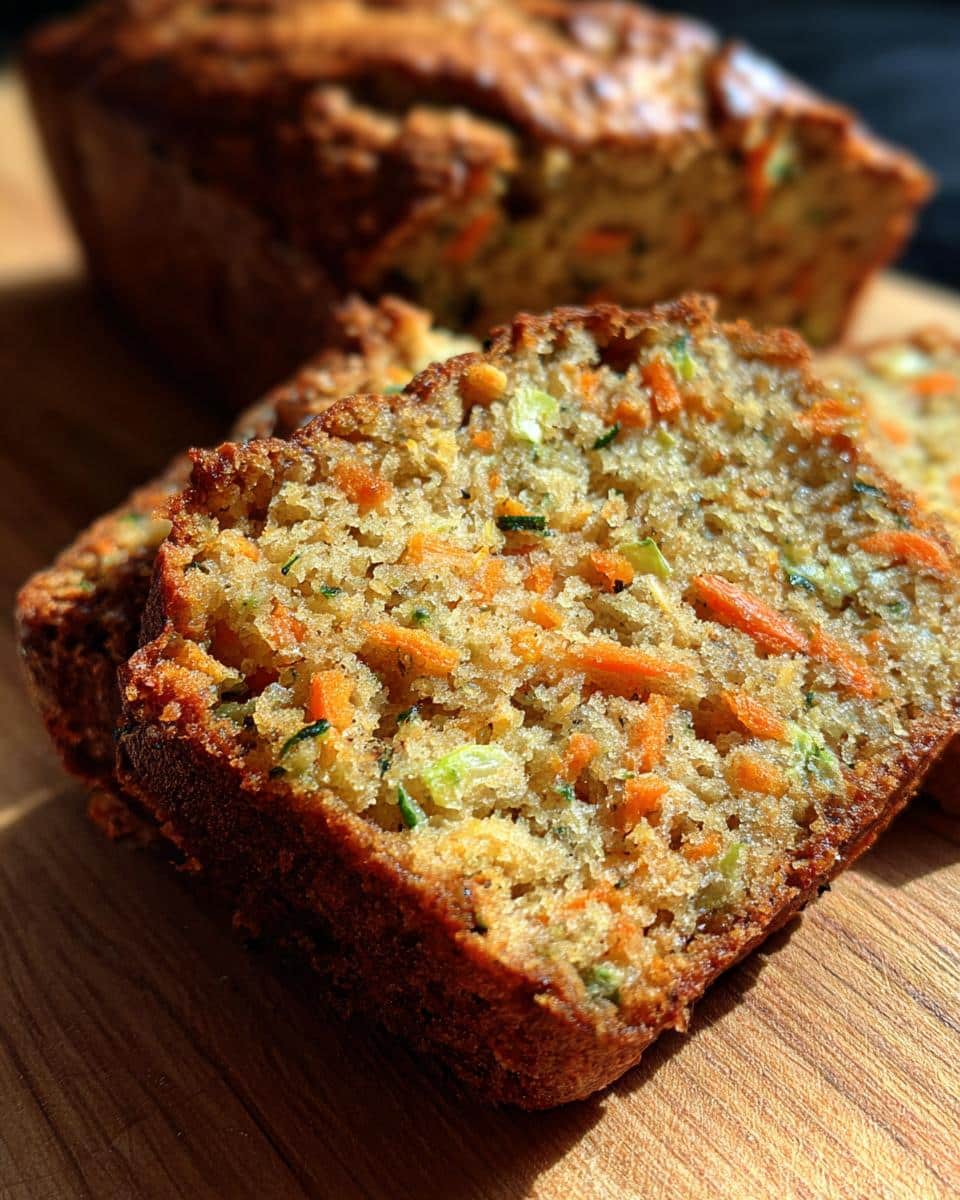 Carrot Zucchini Bread - detail 1