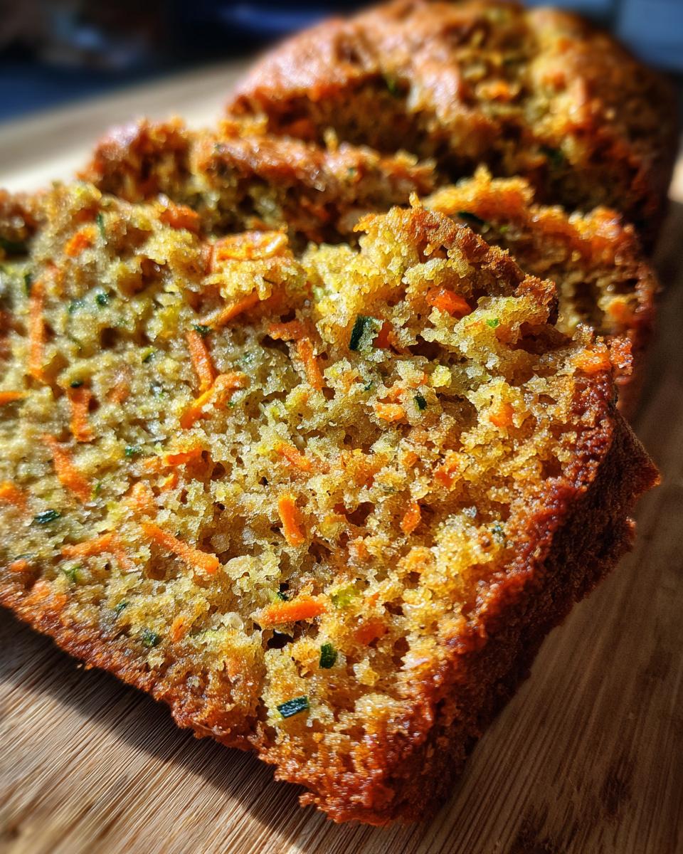 Carrot Zucchini Bread - detail 2