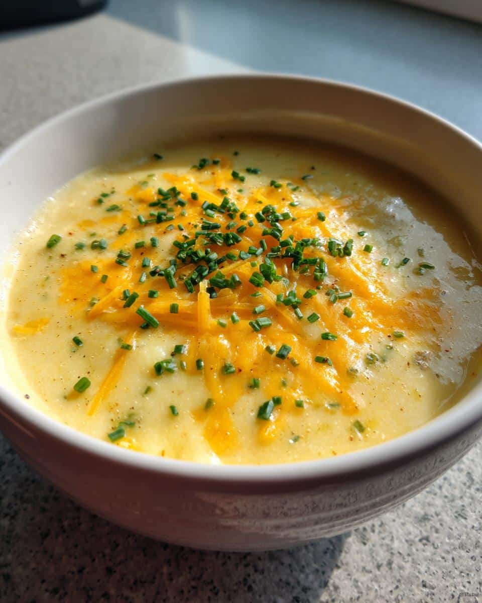 Cheesy Potato Soup - detail 2