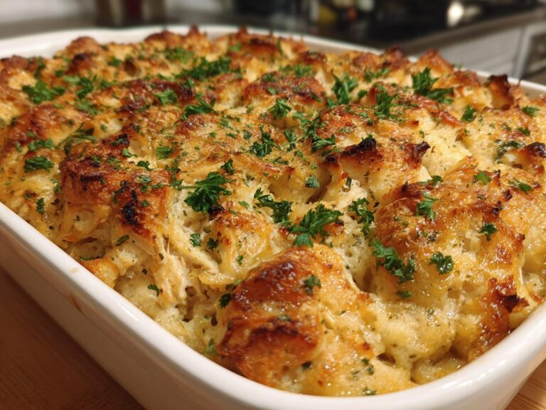 Chicken Dressing Casserole