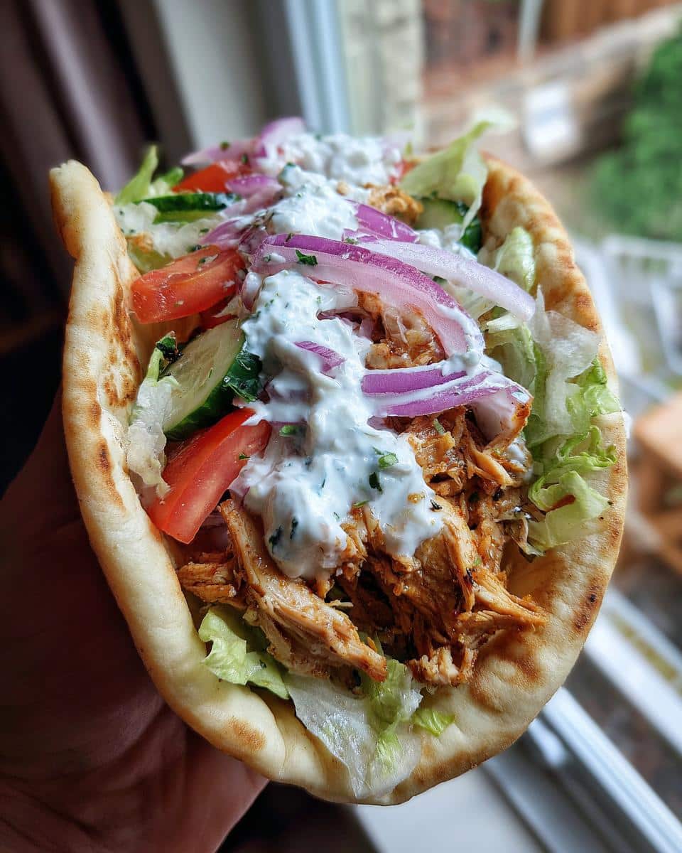 Chicken Gyros Greek - detail 2