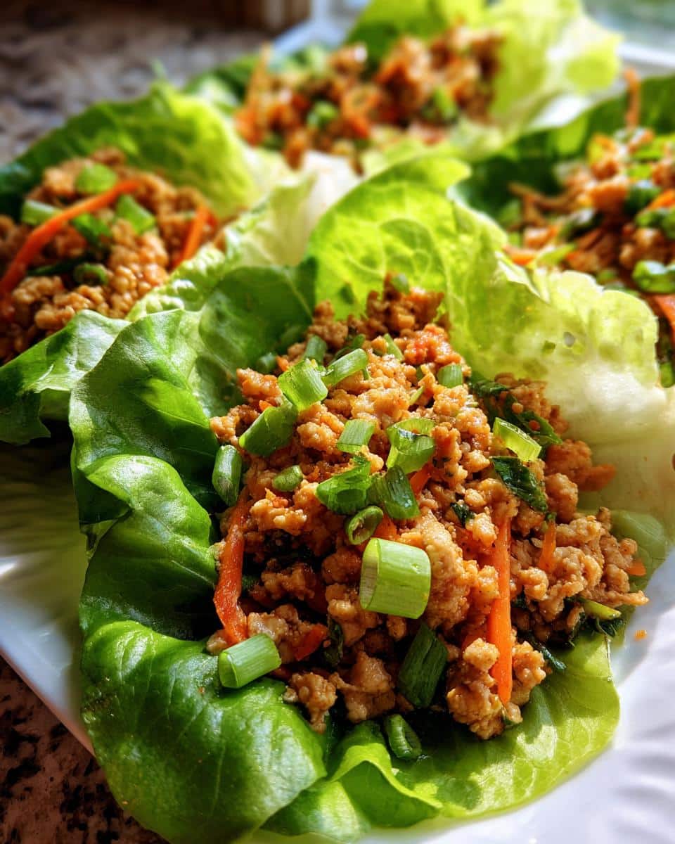 Chicken Lettuce Wraps - detail 1