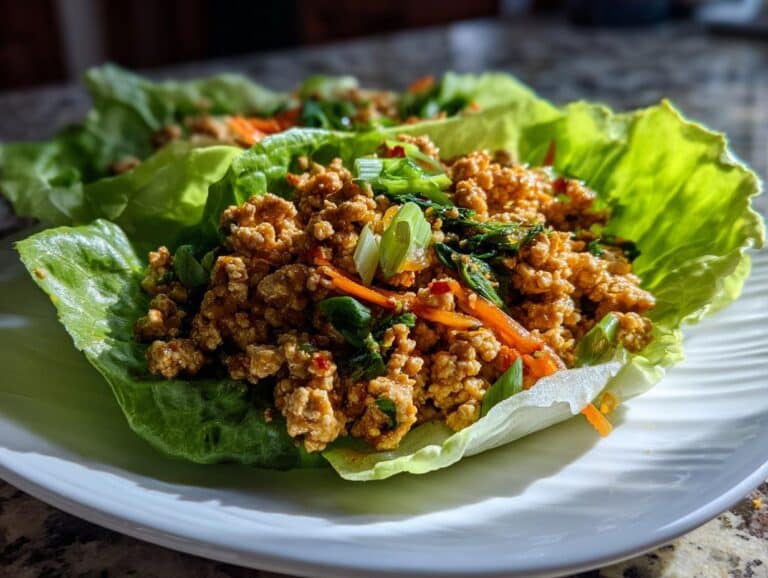 Chicken Lettuce Wraps