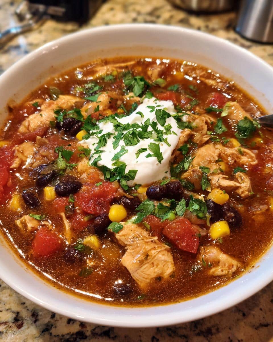 Chicken Taco Soup - detail 1