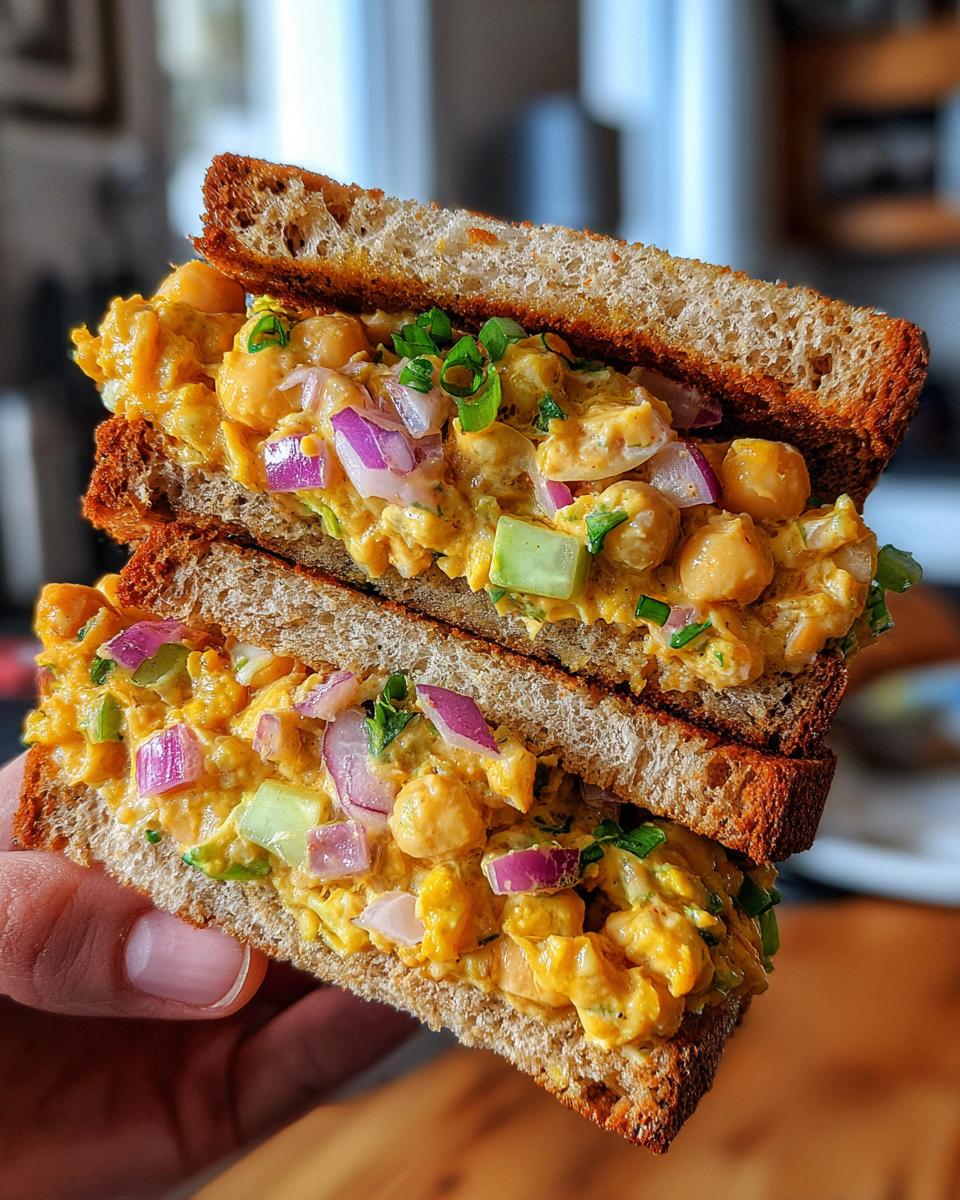 Chickpea Salad Sandwiches - detail 1