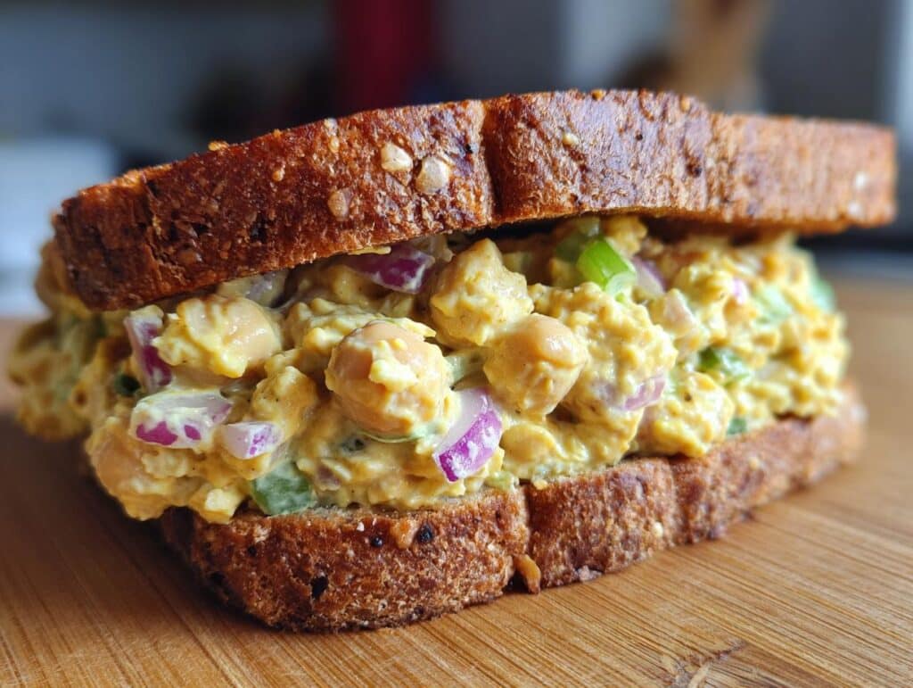 Chickpea Salad Sandwiches