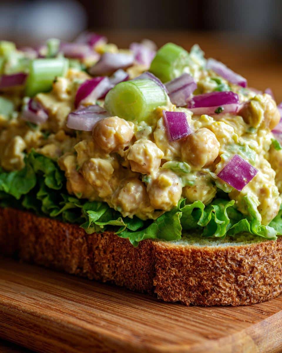 Chickpea Salad Sandwiches - detail 2