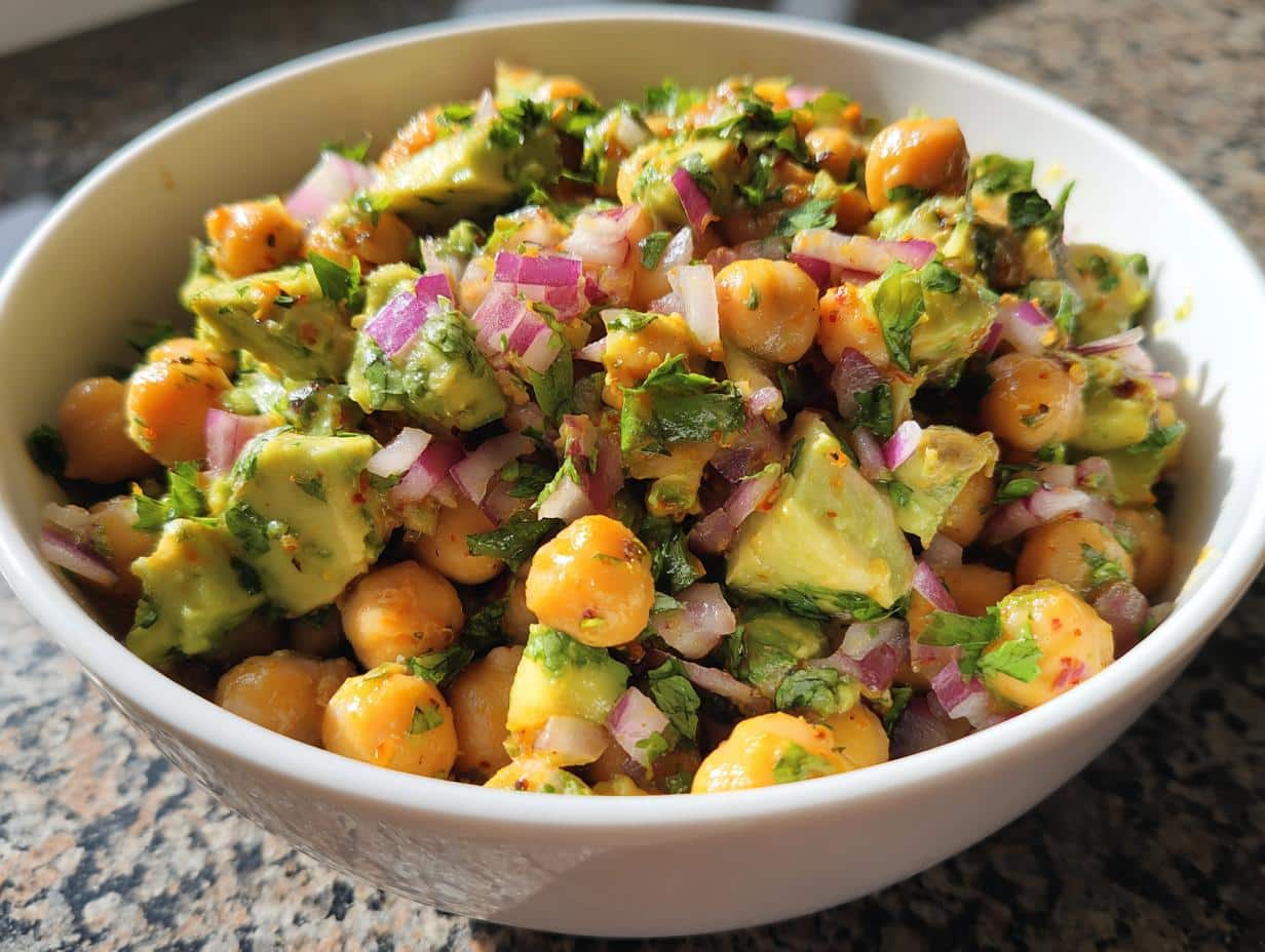 Chickpea and Avocado Salad