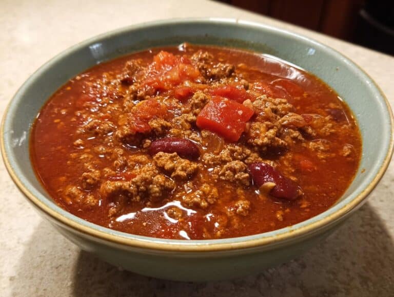 Chili Recipe No Beans