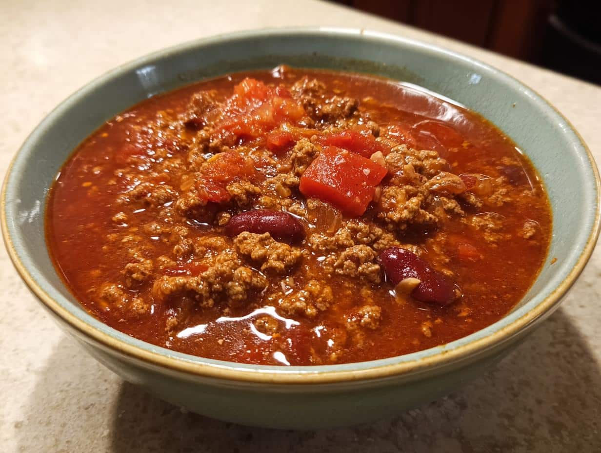 Chili Recipe No Beans