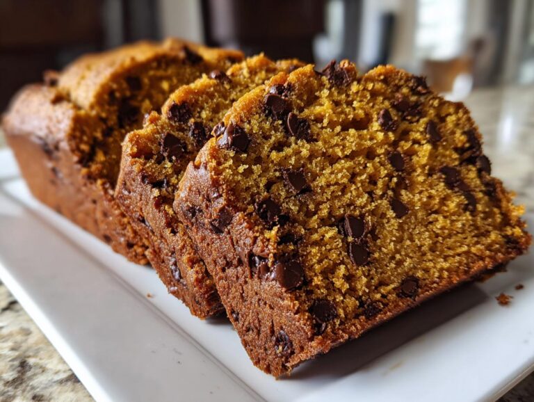 Chocolate Chip Pumpkin Bread