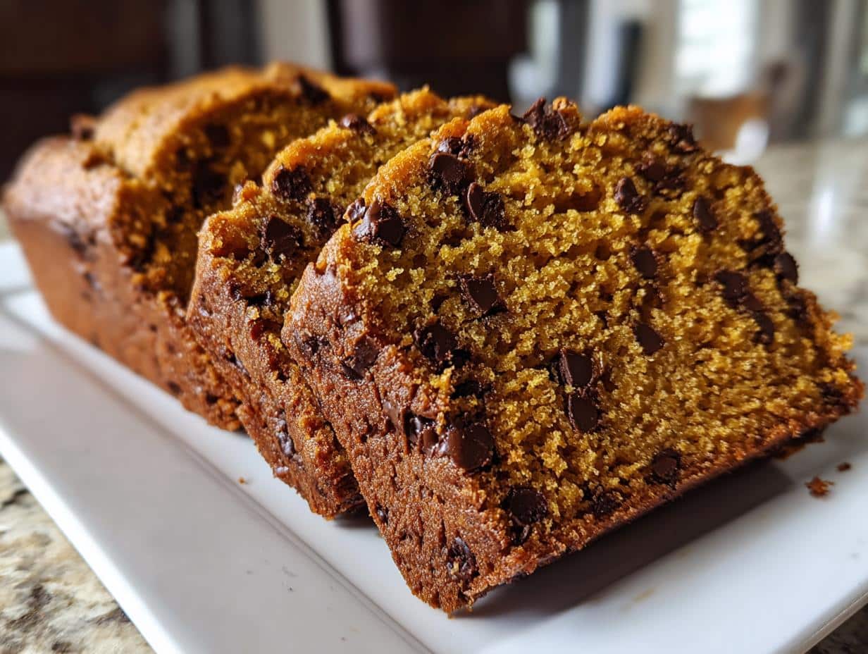 Chocolate Chip Pumpkin Bread