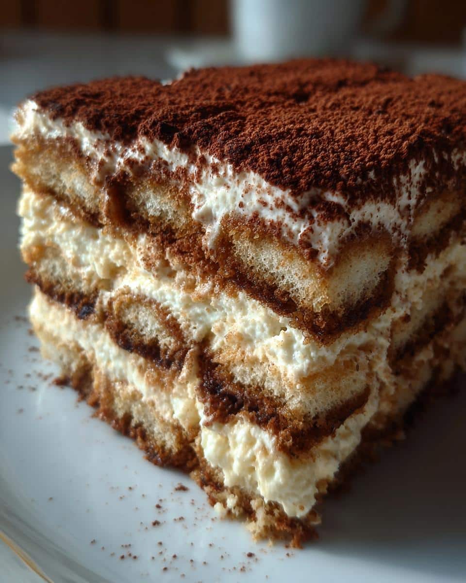 Classic No-Bake Tiramisu - detail 2
