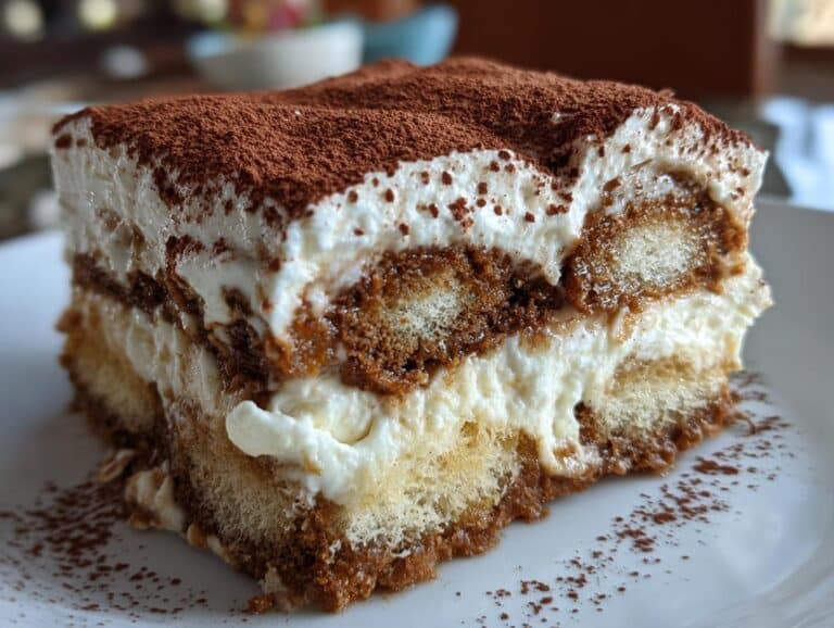 Classic No-Bake Tiramisu