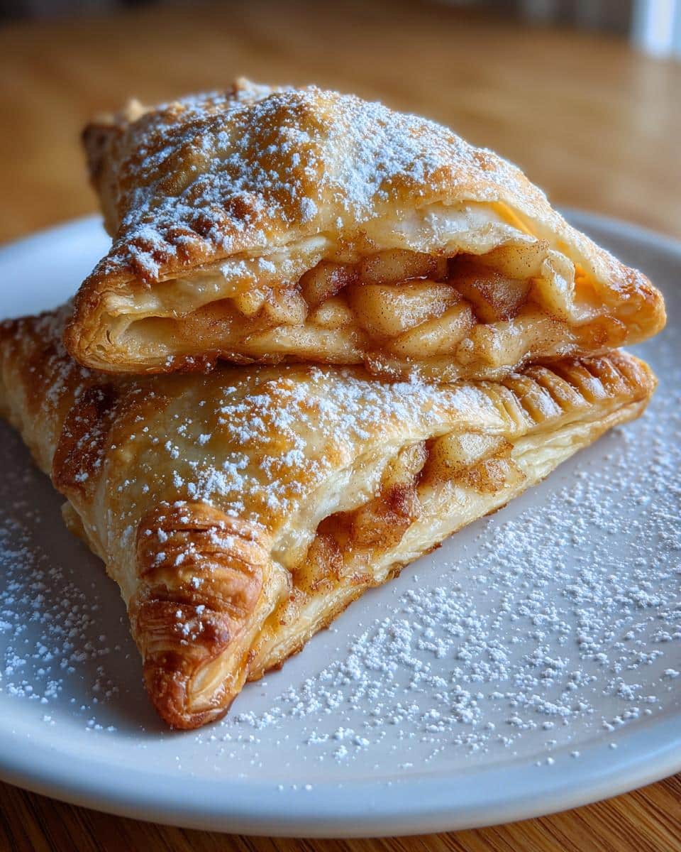 Crispy Apple Pie Turnovers - detail 1
