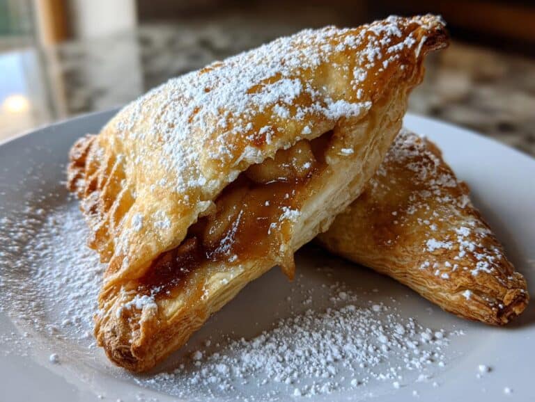 Crispy Apple Pie Turnovers