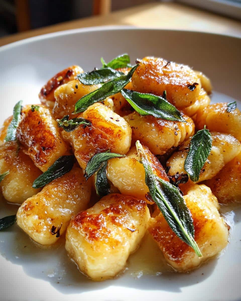 Crispy Pan-Fried Gnocchi with Sage - detail 2