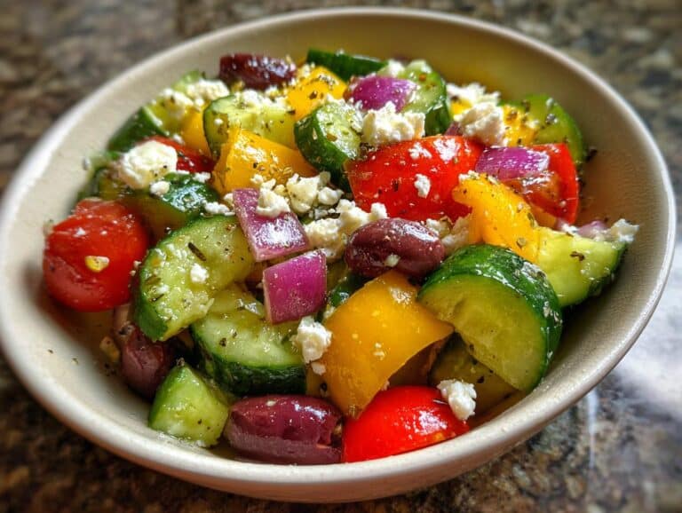 Cucumber Greek Salad