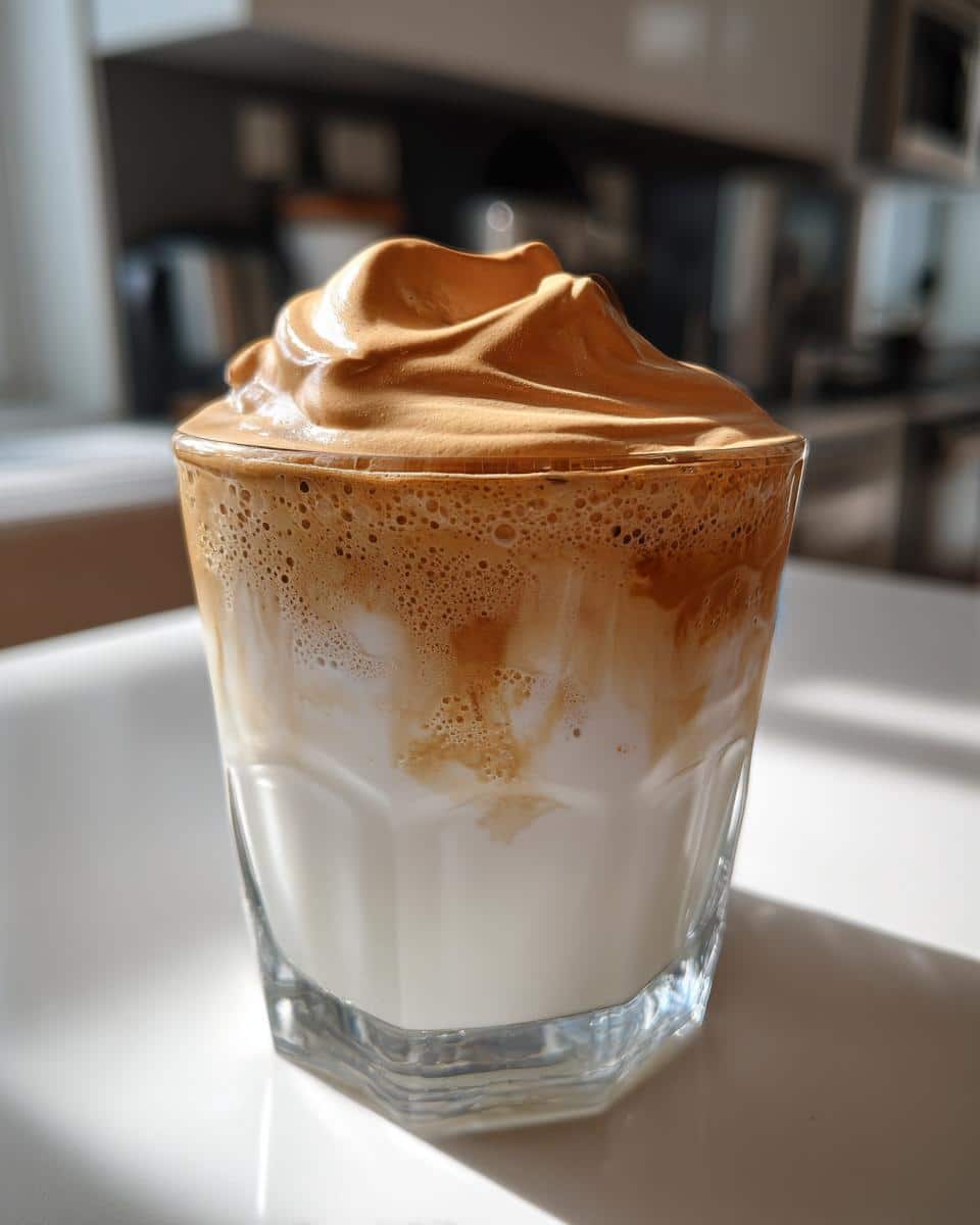 Dalgona Coffee (Whipped Coffee) - detail 1