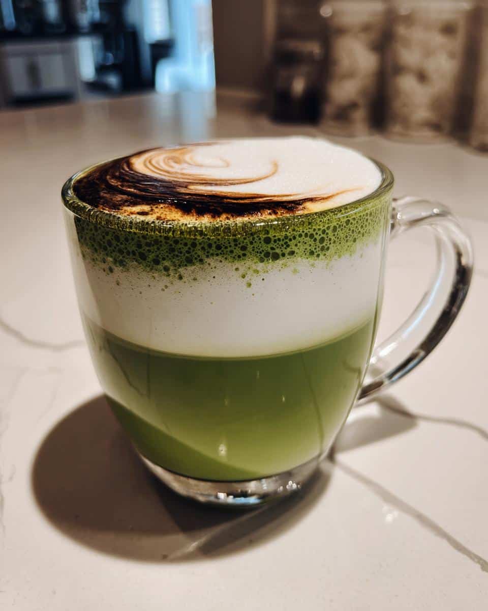 Dirty Matcha Latte - detail 1