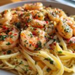 Easy Baked Shrimp Scampi Pasta