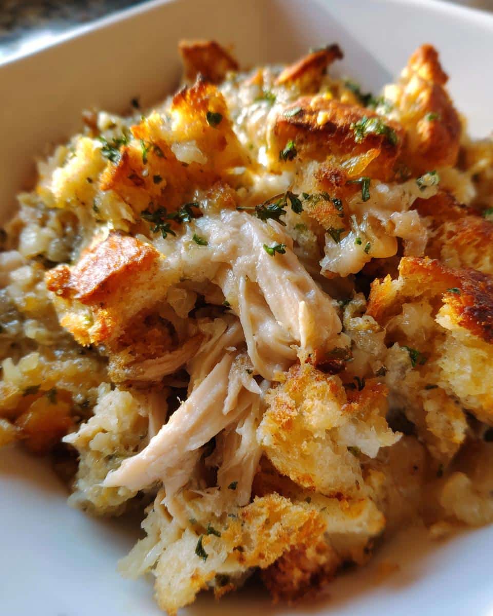 Easy Crockpot Chicken and Stuffing - detail 1
