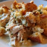 Easy Crockpot Chicken and Stuffing