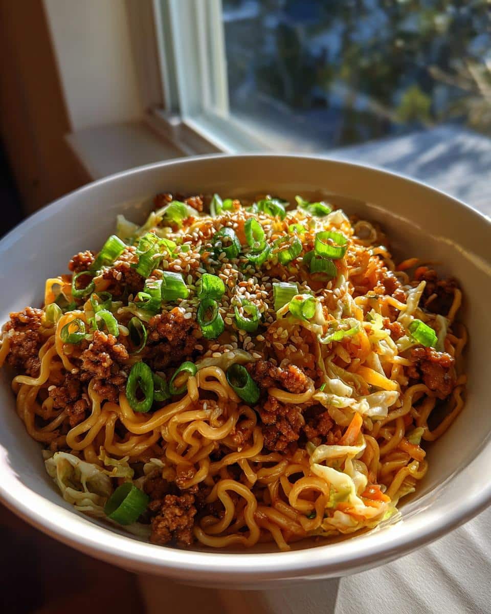 Egg Roll in a Bowl Ramen - detail 1