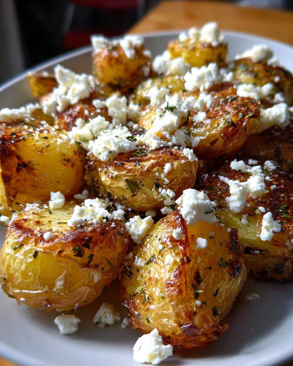 Feta Roast Potatoes - detail 2
