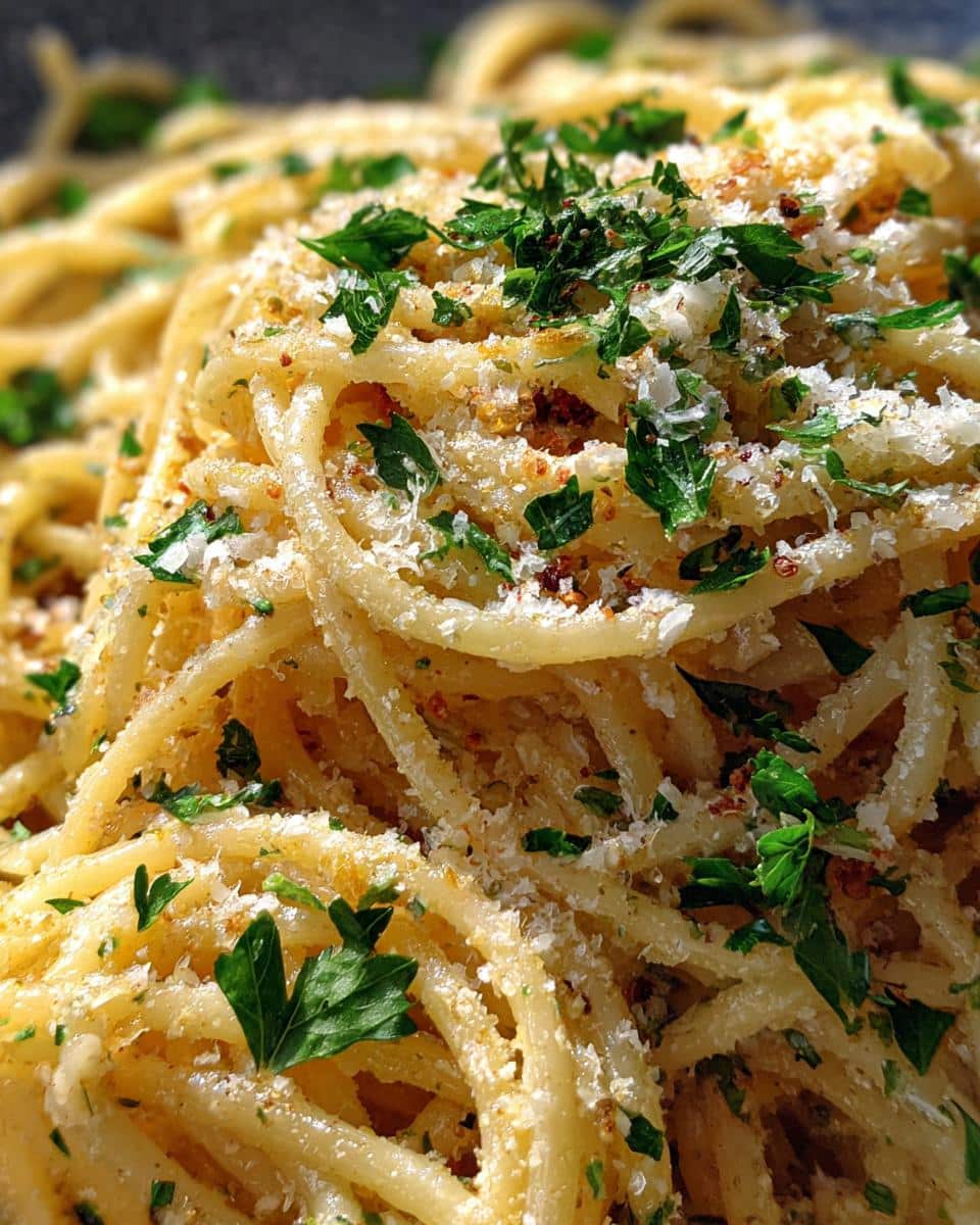 Garlic Parmesan Pasta - detail 1
