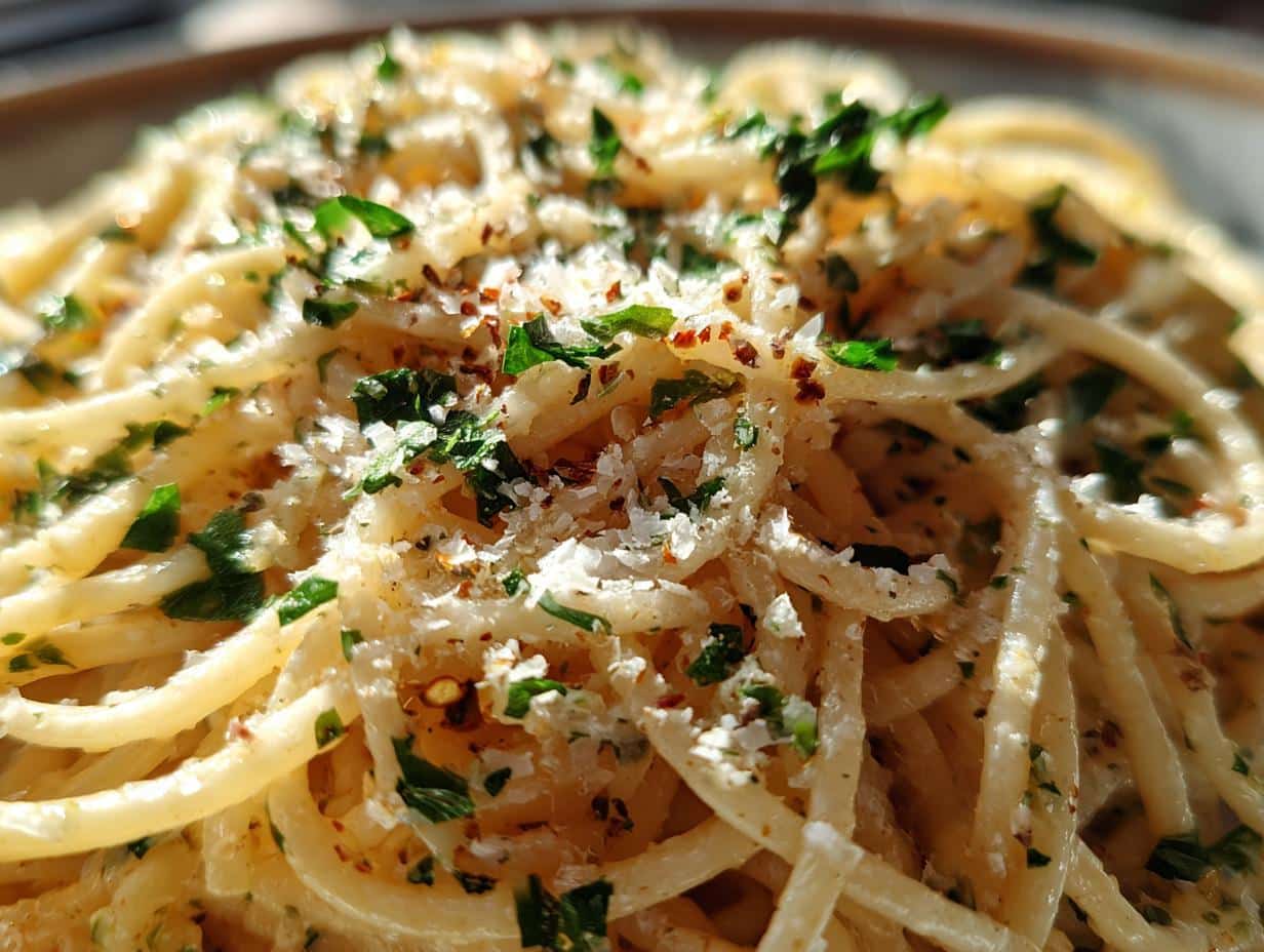 Garlic Parmesan Pasta