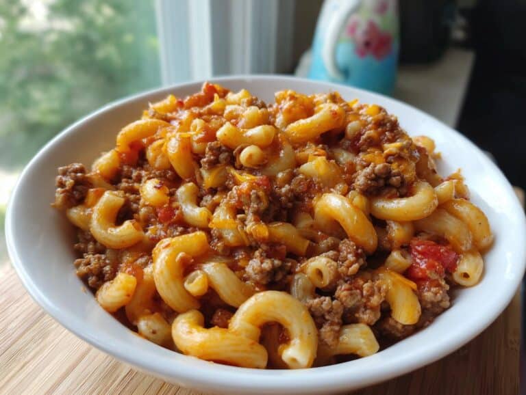 Goulash Recipe with Ground Beef and Macaroni