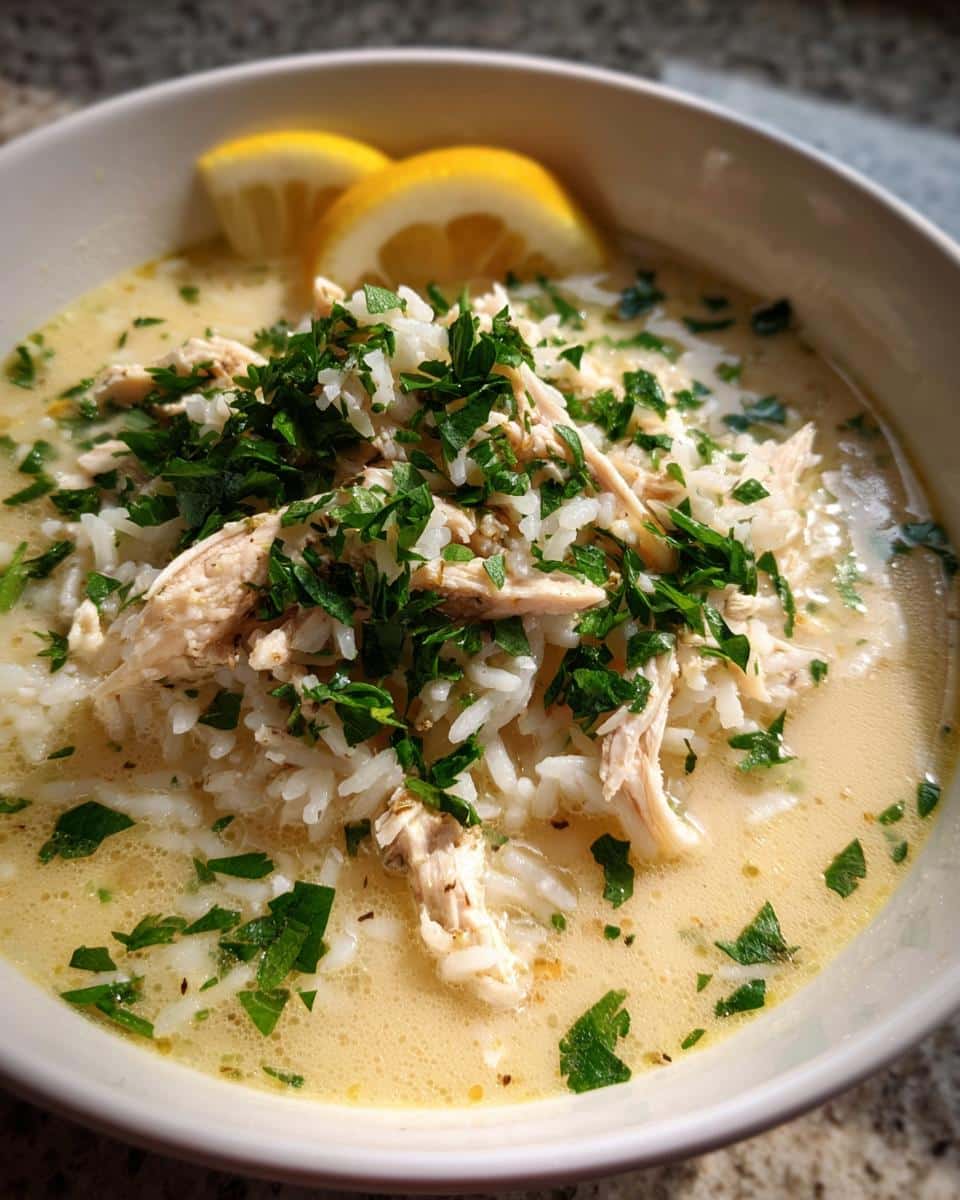 Greek Chicken Soup - detail 1