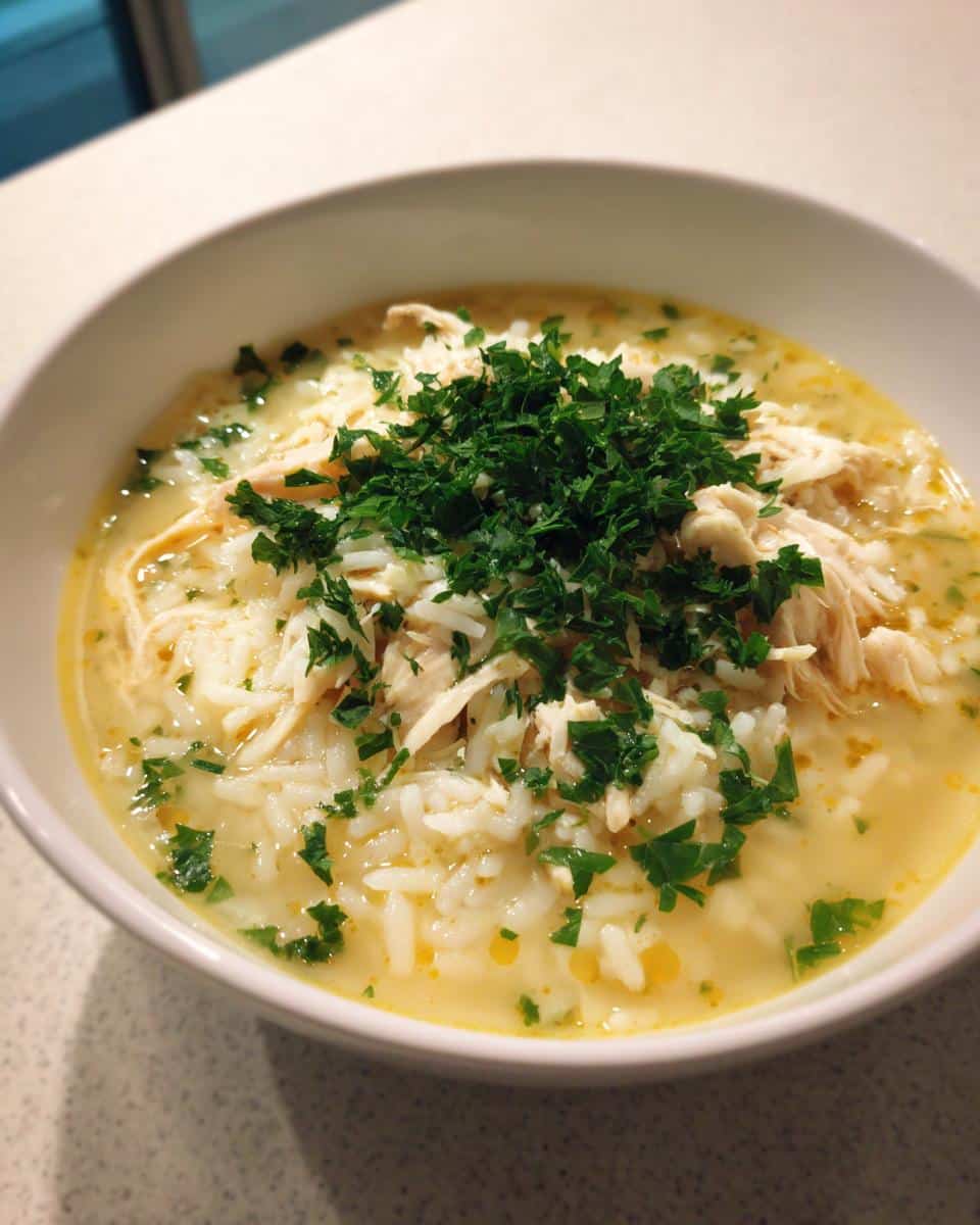Greek Chicken Soup - detail 2