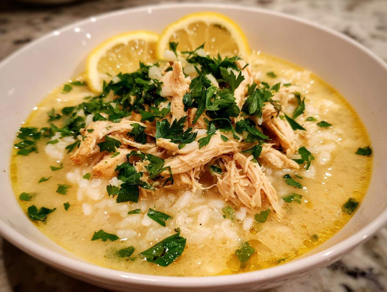 Greek Chicken Soup