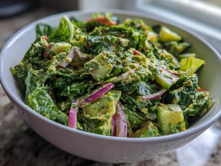 "Green Goddess" Chopped Salad